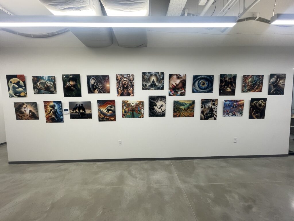 Optimus Awards Art Gallery in Chapel Hill, North Carolina - AI Generated Art